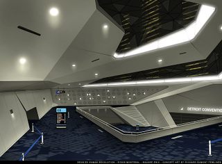 Illustration for article titled One Last Look at Deus Ex's Brilliant Concept Art